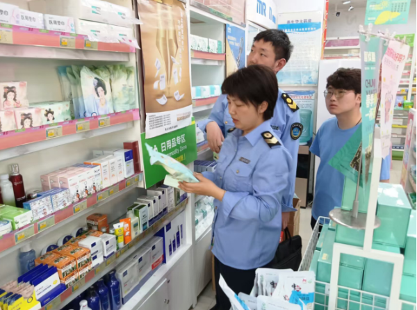 守护健康底线 淮北市开展个人卫生用品销售专项检查行动